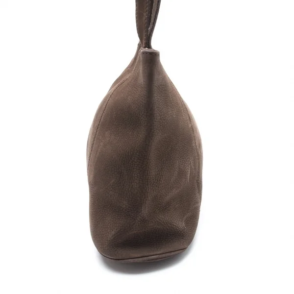 コーチCOACH シュリンクレザートートバッグ 焦げ茶 K-103579_004