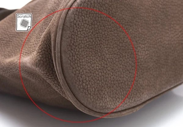 コーチCOACH シュリンクレザートートバッグ 焦げ茶 K-103579_008