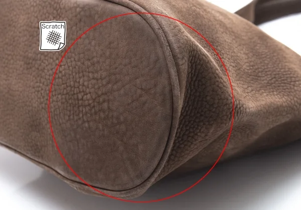 コーチCOACH シュリンクレザートートバッグ 焦げ茶 K-103579_009