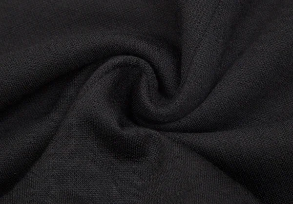 ソニアリキエルSONIA RYKIEL ウールロゴ金ボタンサイドジップワイドパンツ 黒40 K-103580_012