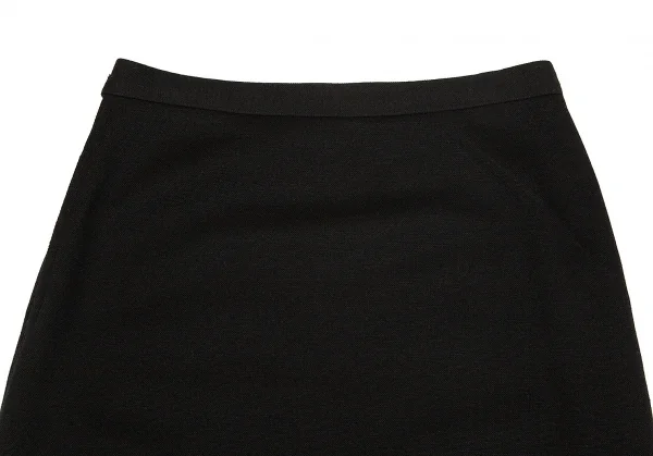ソニアリキエルSONIA RYKIEL ウール台形スカート 黒38 K-103585_004