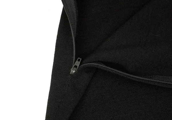 ソニアリキエルSONIA RYKIEL ウール台形スカート 黒38 K-103585_006