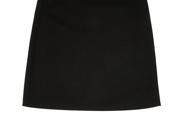 ソニアリキエルSONIA RYKIEL ウール台形スカート 黒38 K-103585_008