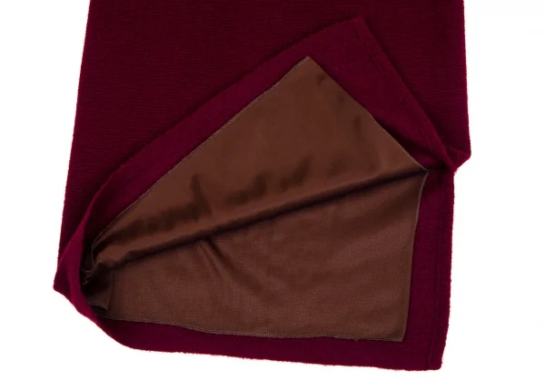 ヴァレンチノVALENTINO GARAVANI ウールノーカラーボタンレスニットセットアップ エンジ42 K-103592_016