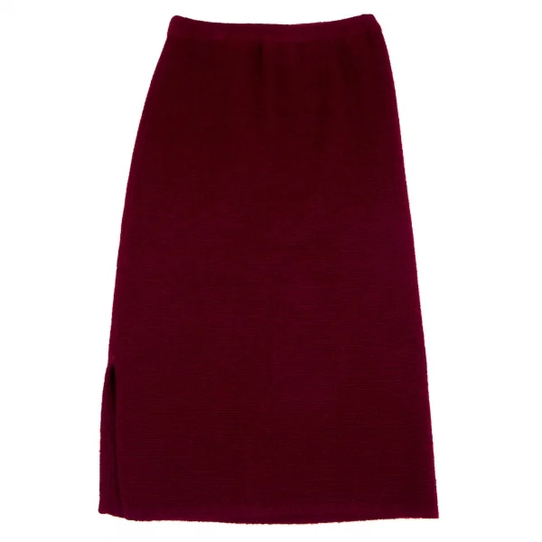 ヴァレンチノVALENTINO GARAVANI ウールノーカラーボタンレスニットセットアップ エンジ42 K-103592_017