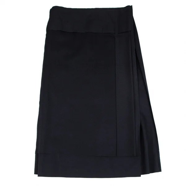 COMME des GARCONS Diamond Woven Wrap Skirt K-103624_002