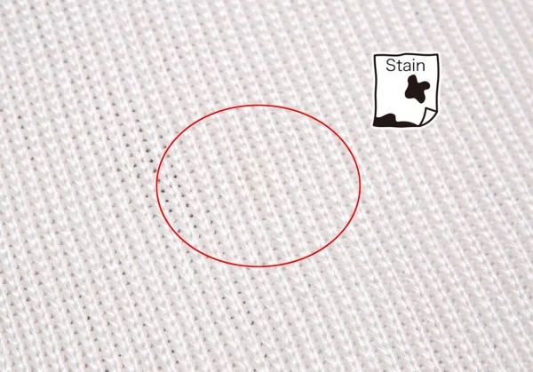 フェンディシメFENDISSIME レーヨンクルーネック半袖ニット 白38 K-103635_007