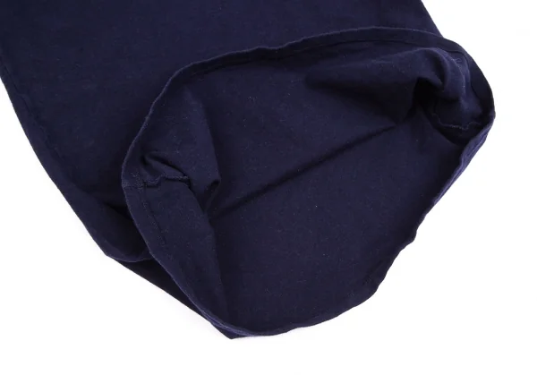 アツロウタヤマA/T アシンメトリーデザインタートルネックストレッチノースリーブ 紺M位 K-103637_008