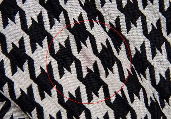 コムデギャルソンCOMME des GARCONS 千鳥柄デザインジャケット 黒白S