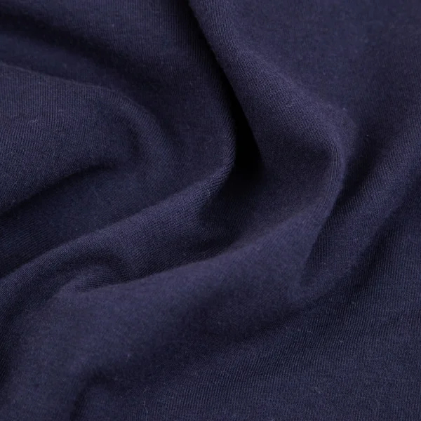 ジジリgigli コットン裾デザインボタンレスストレッチショートカーディガン 紺38(M) K-103640_014