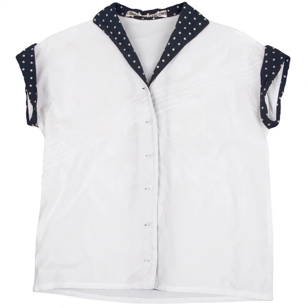 COMME des GARCONS Dot Switching Shirt K-103657_002