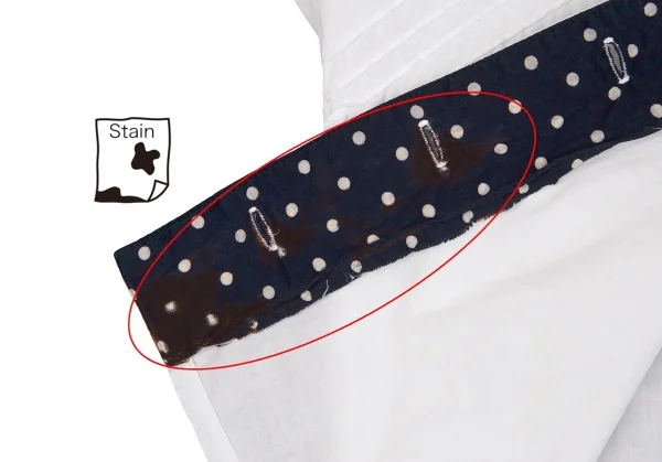 COMME des GARCONS Dot Switching Shirt K-103657_015