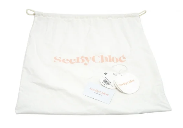 シーバイクロエSee By Chloe ミヤMIYA S レザー2wayミニバッグ グレージュ K-103663_018