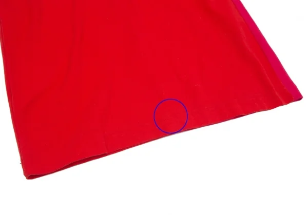 イッセイミヤケISSEY MIYAKE パッチワークハーフジップストレッチポロシャツ 黒赤ピンクM位 K-103686_008