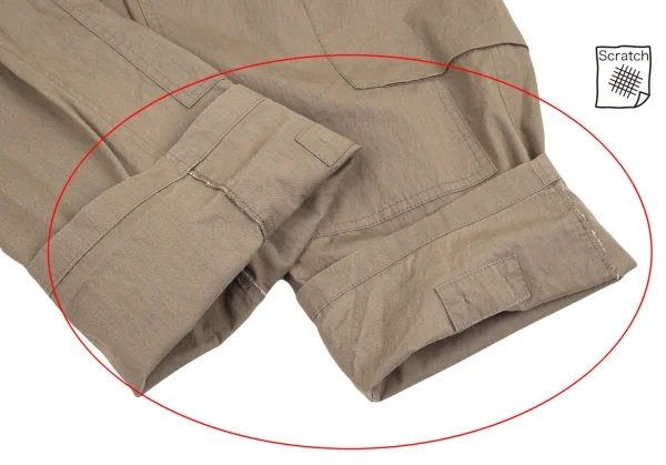 ワイズY's コットンナイロンファティーグパンツ モカ1 K-103744_013