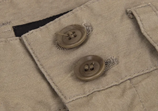 ワイズY's コットンナイロンファティーグパンツ モカ1 K-103744_004