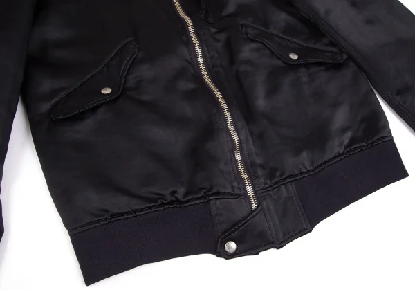 コムデギャルソン オムCOMME des GARCONS HOMME 裏ダックカモ染めA-1フライトジャケット 濃紺M K-103754_010