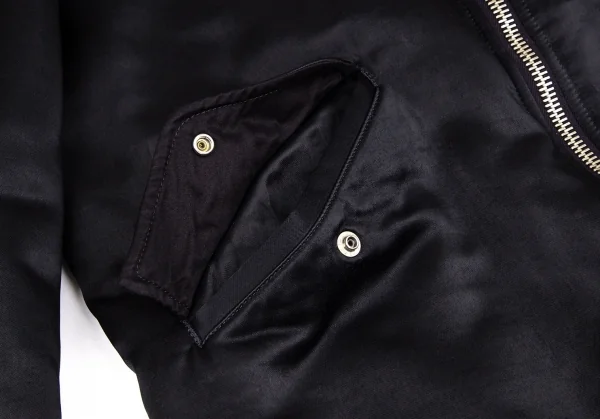 コムデギャルソン オムCOMME des GARCONS HOMME 裏ダックカモ染めA-1フライトジャケット 濃紺M K-103754_011