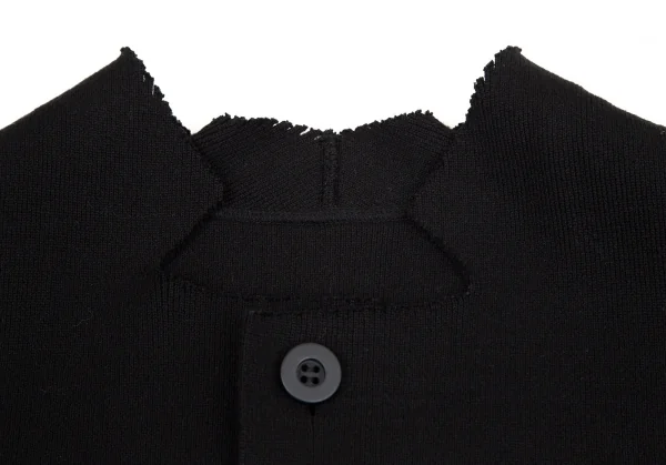 イッセイミヤケISSEY MIYAKE A-POC INSIDE コットンナイロンピンキングカットジャケット 黒2 K-103783_004