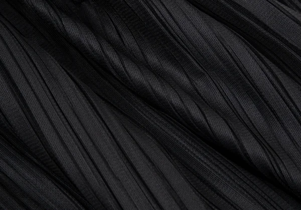 プリーツプリーズPLEATS PLEASE プリーツ6Bステンカラーコート 黒M位 K-103815_012