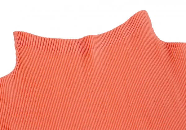 プリーツプリーズPLEATS PLEASE ハイネックノースリーブ オレンジM位 K-103832_004