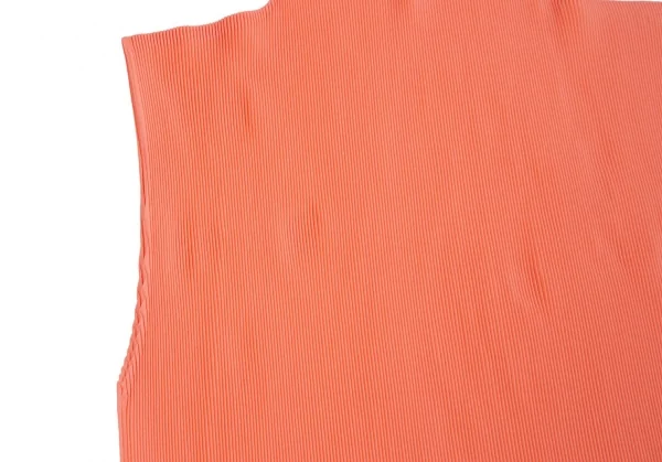 プリーツプリーズPLEATS PLEASE ハイネックノースリーブ オレンジM位 K-103832_005