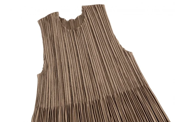 Unbranded Shiny Sleeveless Pleats Dress K-103845_003