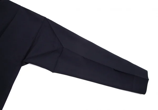 イッセイミヤケ アイム メンISSEY MIYAKE IM MEN FLAT ノーカラージップブルゾン ダークネイビー3 K-103851_005