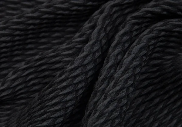 イッセイミヤケISSEY MIYAKE ドルマンスリーブチュニック 黒M位 K-103868_011