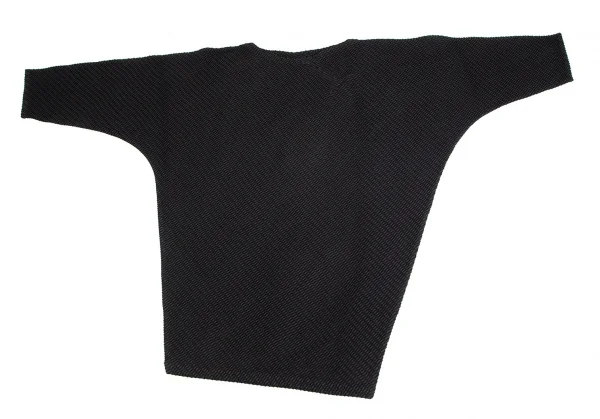 イッセイミヤケISSEY MIYAKE ドルマンスリーブチュニック 黒M位 K-103868_002