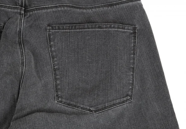 セオリーTheory ストレッチスキニーウォッシュドデニムパンツ ブラック30 K-103893_012