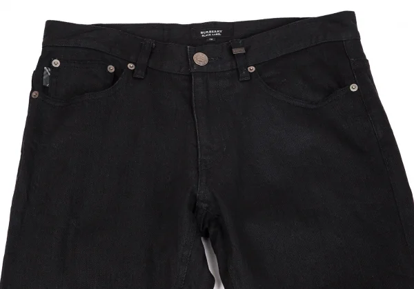 BURBERRY BLACK LABEL Stretch Cotton Denim Pants K-103898_002