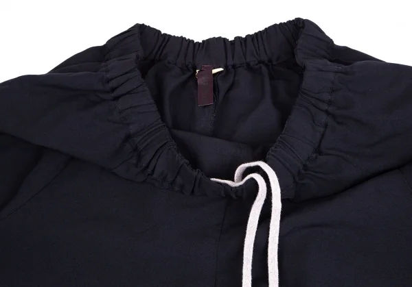 コムデギャルソンCOMME des GARCONS エステル変形切替ワイドハーフパンツ 濃紺XS K-103902_003