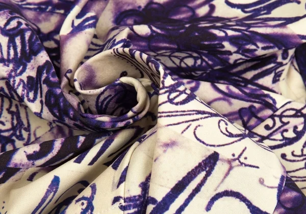 コムデギャルソン オムプリュスCOMME des GARCONS HOMME PLUS ストレッチタトゥープリントジャケット クリーム青L K-103904_014