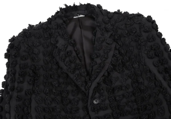 コムデギャルソン オムプリュスCOMME des GARCONS HOMME PLUS ボンボンコットンジャケット 黒M K-103905_002
