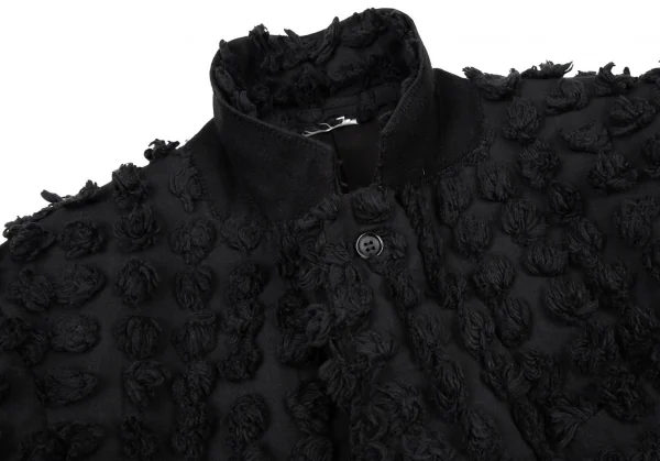 コムデギャルソン オムプリュスCOMME des GARCONS HOMME PLUS ボンボンコットンジャケット 黒M K-103905_004