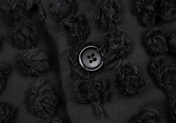 コムデギャルソン オムプリュスCOMME des GARCONS HOMME PLUS ボンボンコットンジャケット 黒M K-103905_005