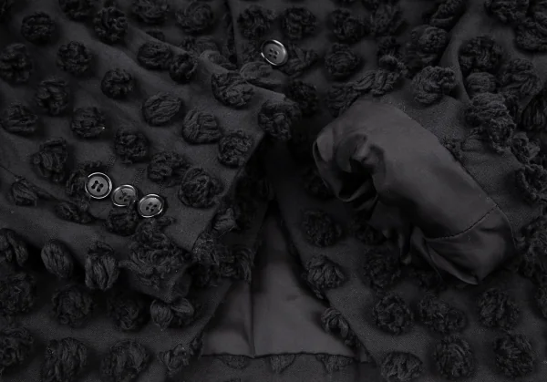 コムデギャルソン オムプリュスCOMME des GARCONS HOMME PLUS ボンボンコットンジャケット 黒M K-103905_007