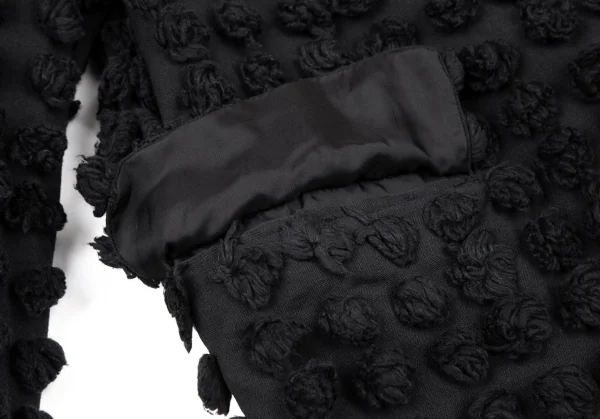 コムデギャルソン オムプリュスCOMME des GARCONS HOMME PLUS ボンボンコットンジャケット 黒M K-103905_009