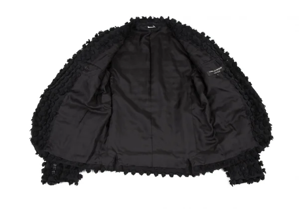 コムデギャルソン オムプリュスCOMME des GARCONS HOMME PLUS ボンボンコットンジャケット 黒M K-103905_010