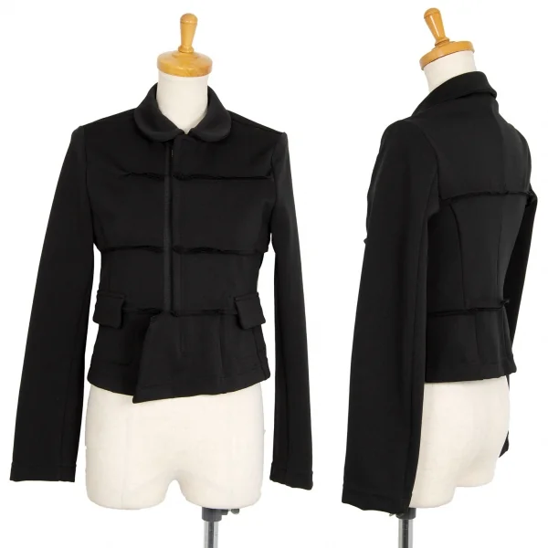 COMME des GARCONS Tuck Zip Jacket Black S K-103926_001