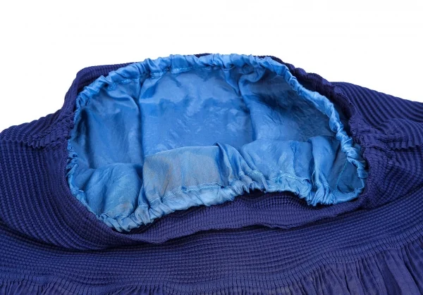 ISSEY MIYAKE me Box pleats Switching See-through Skirt K-103963_005