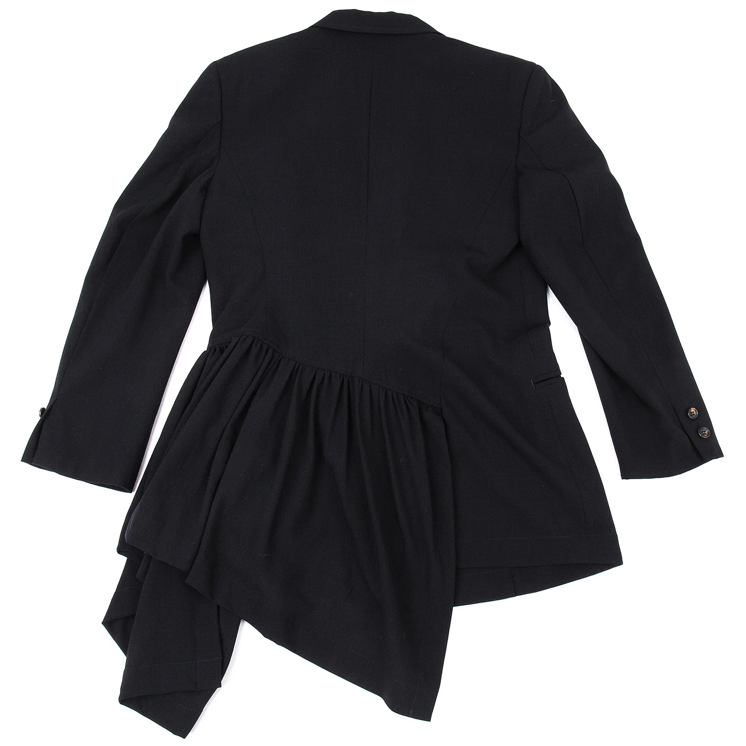 コムデギャルソンCOMME des GARCONSウールバックギャザー