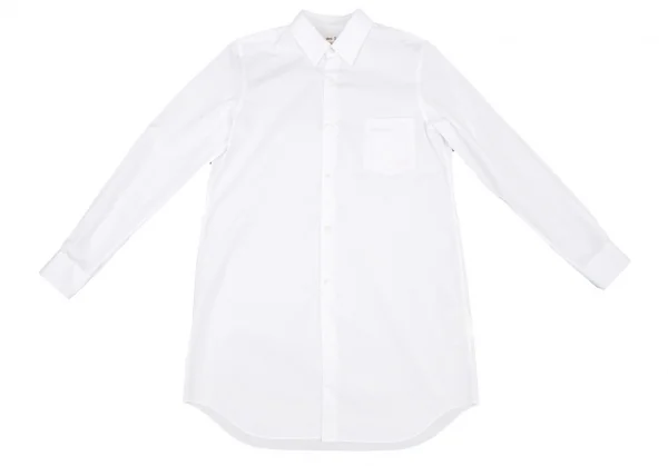 コムデギャルソンCOMME des GARCONSコットンカラーロングシャツ