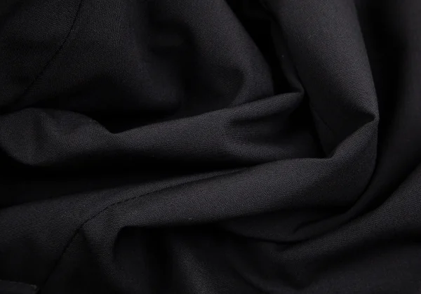 エンポリオアルマーニEMPORIO ARMANI ウール裁ち切りスナップボタンジャケット 黒50 K-104041_014