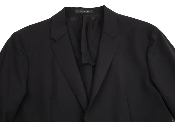 エンポリオアルマーニEMPORIO ARMANI ウール裁ち切りスナップ