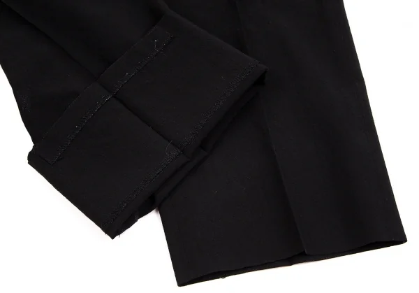 イッセイミヤケISSEY MIYAKEアイムプロダクト im product MEN ウールレーヨンツータックパンツ 黒80 K-104044_009