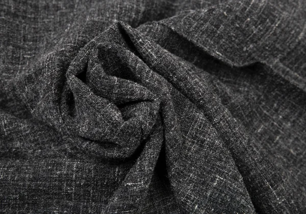 イッセイミヤケ メンISSEY MIYAKE MEN ウールヘンプツータックパンツ チャコール2 K-104051_012