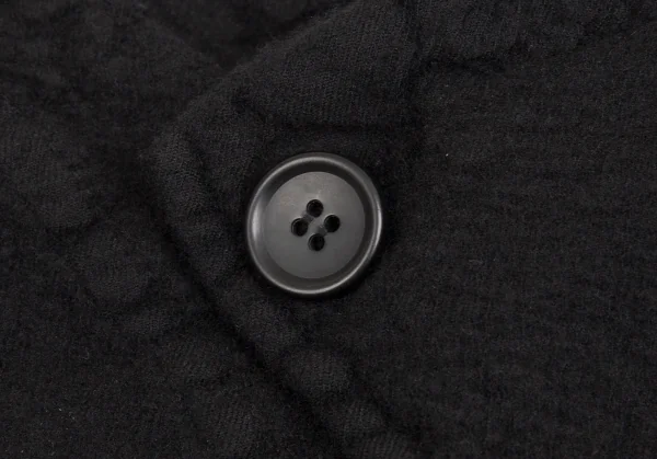 ジュンヤワタナベ コムデギャルソンJUNYA WATANABE COMME des GARCONSウール縮絨ダブルコートデザインバルーンスカート 黒M K-104059_004