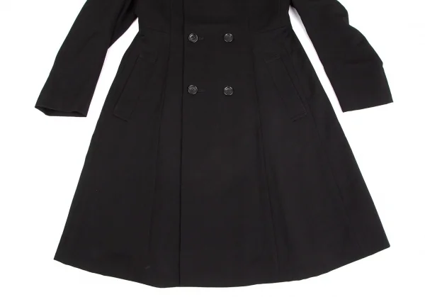 COMME des GARCONS Wool Double Box Pleats Coat K-104064_010